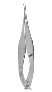 ophthalmic Scissors, Vannas Scissors, Curved, Sharp Pointed, 10.0mm