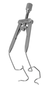 Portrait picture of ophthalmic Adjustable Speculum, V-Wire Angled